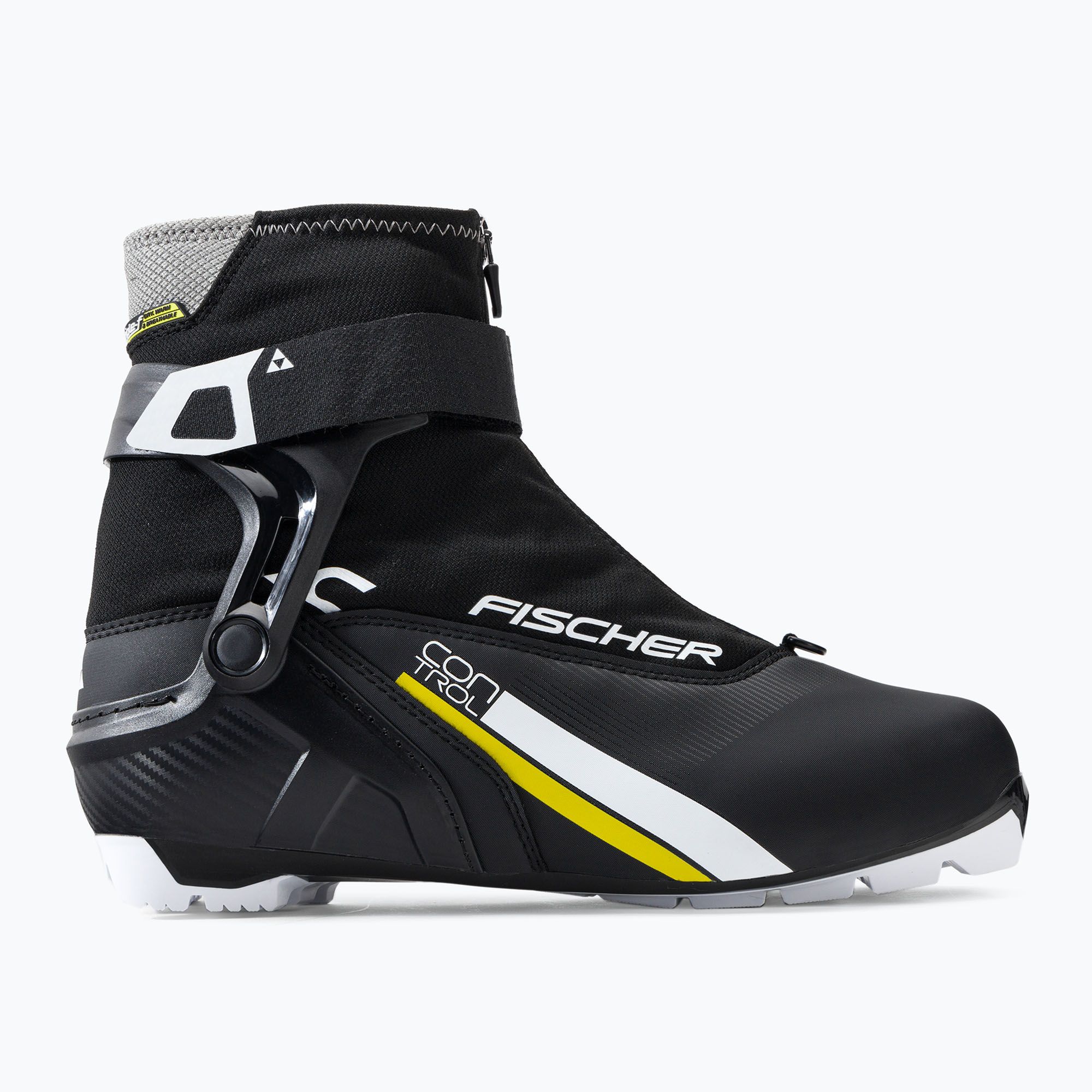Buty do nart biegowych Fischer XC Control black/white/yellow zdjęcie nr 2