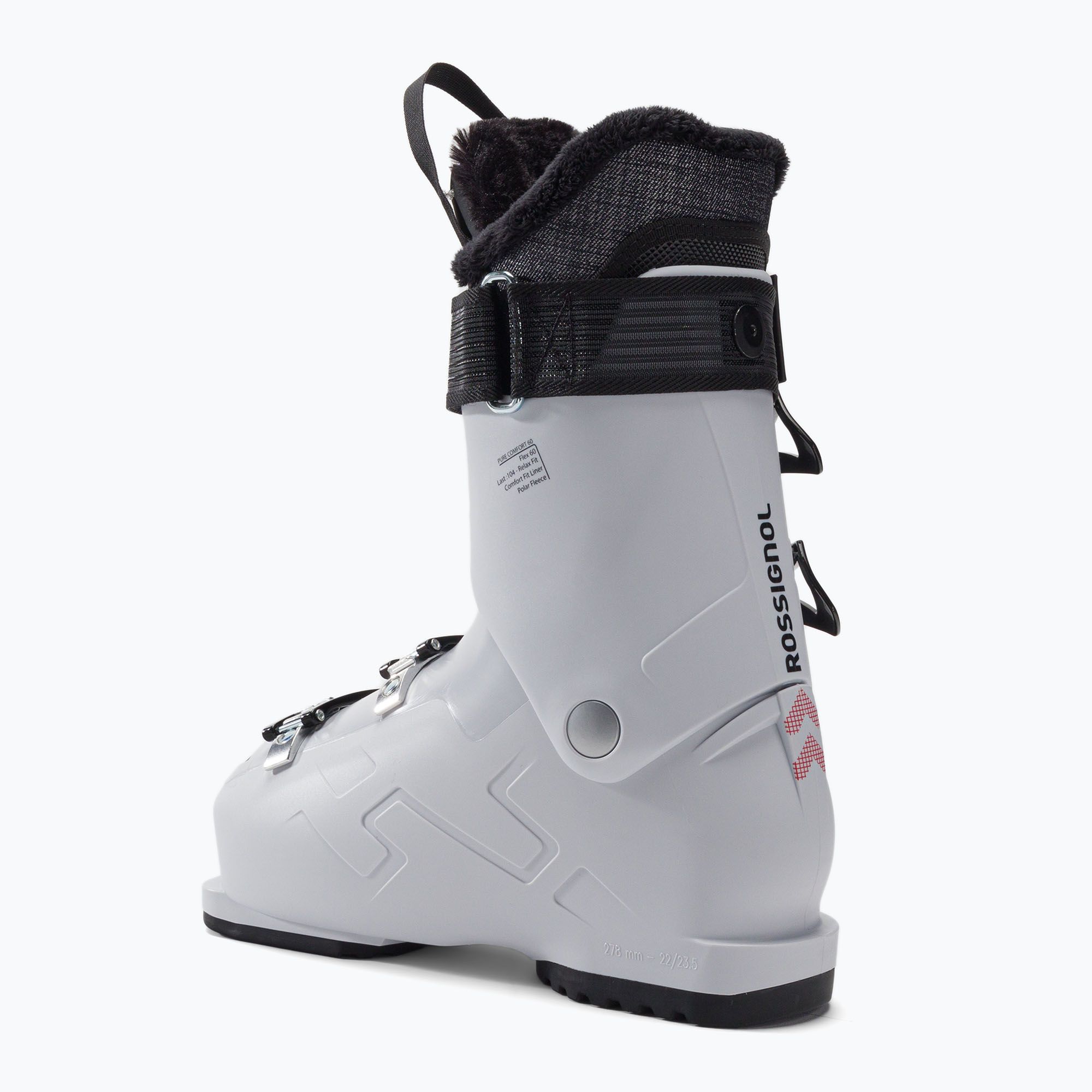 Buty narciarskie damskie Rossignol Pure Comfort 60 2022 white/grey zdjęcie nr 2