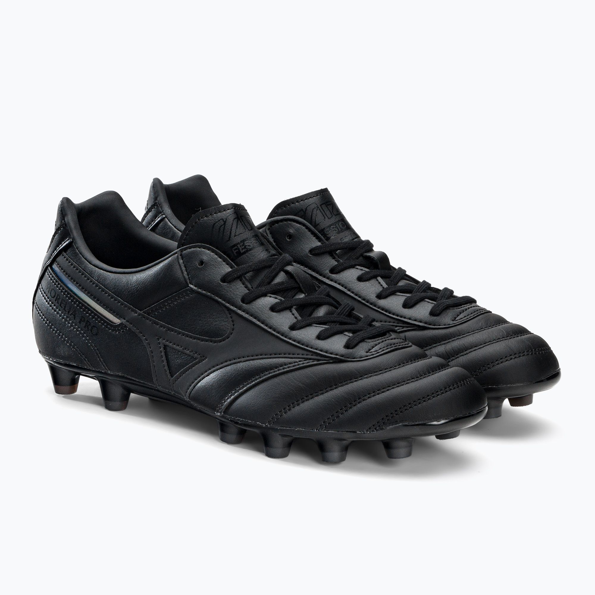 Buty piłkarskie Mizuno Morelia II Pro MD czarne P1GA221399 zdjęcie nr 4
