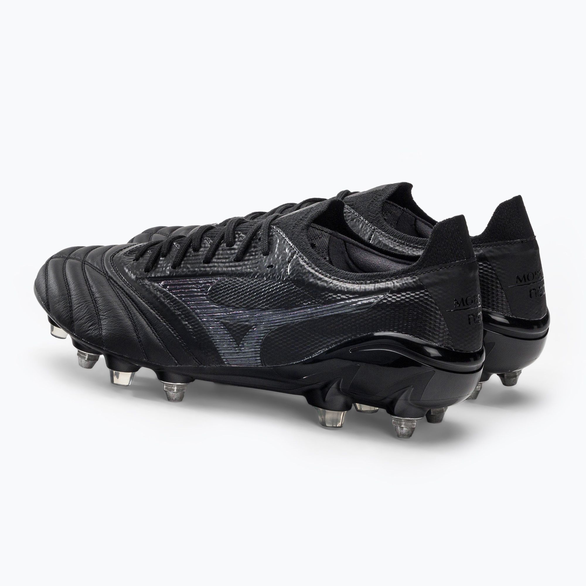 Buty piłkarskie Mizuno Morelia Neo III Beta Elite Mix czarne P1GC229199 zdjęcie nr 3