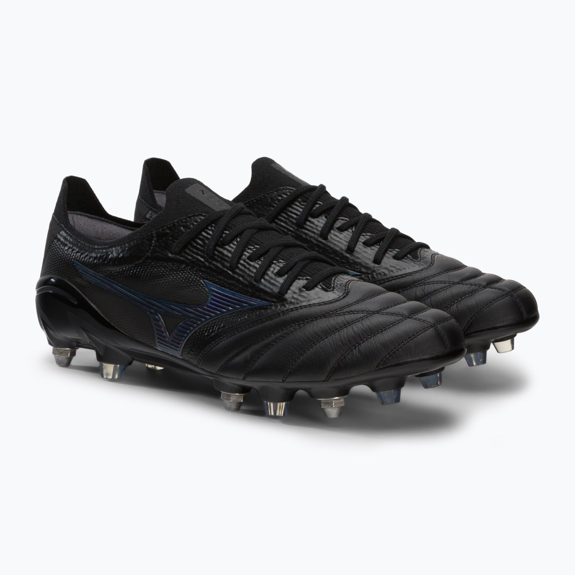 Buty piłkarskie Mizuno Morelia Neo III Beta JP Mix czarne P1GC229099 zdjęcie nr 4