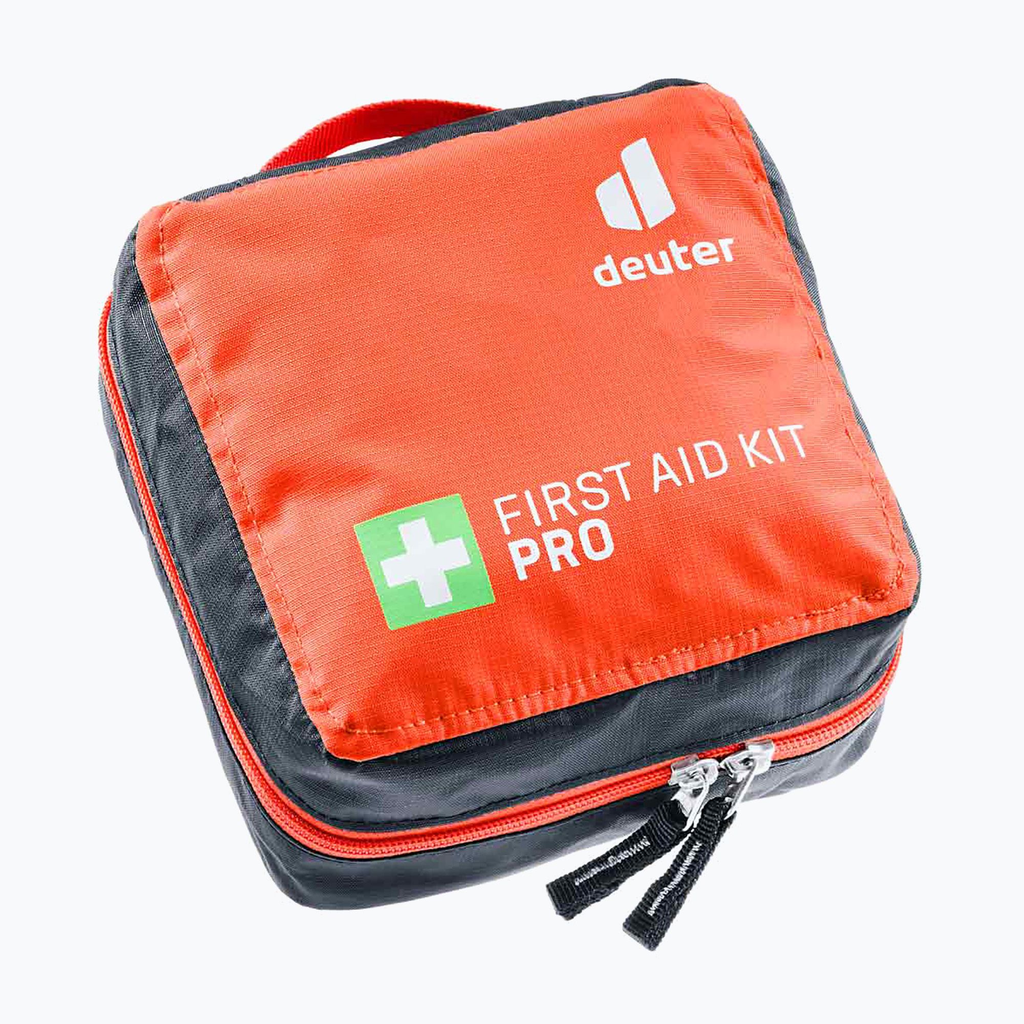Apteczka turystyczna deuter First Aid Kit Pro 2022 papaya zdjęcie nr 4