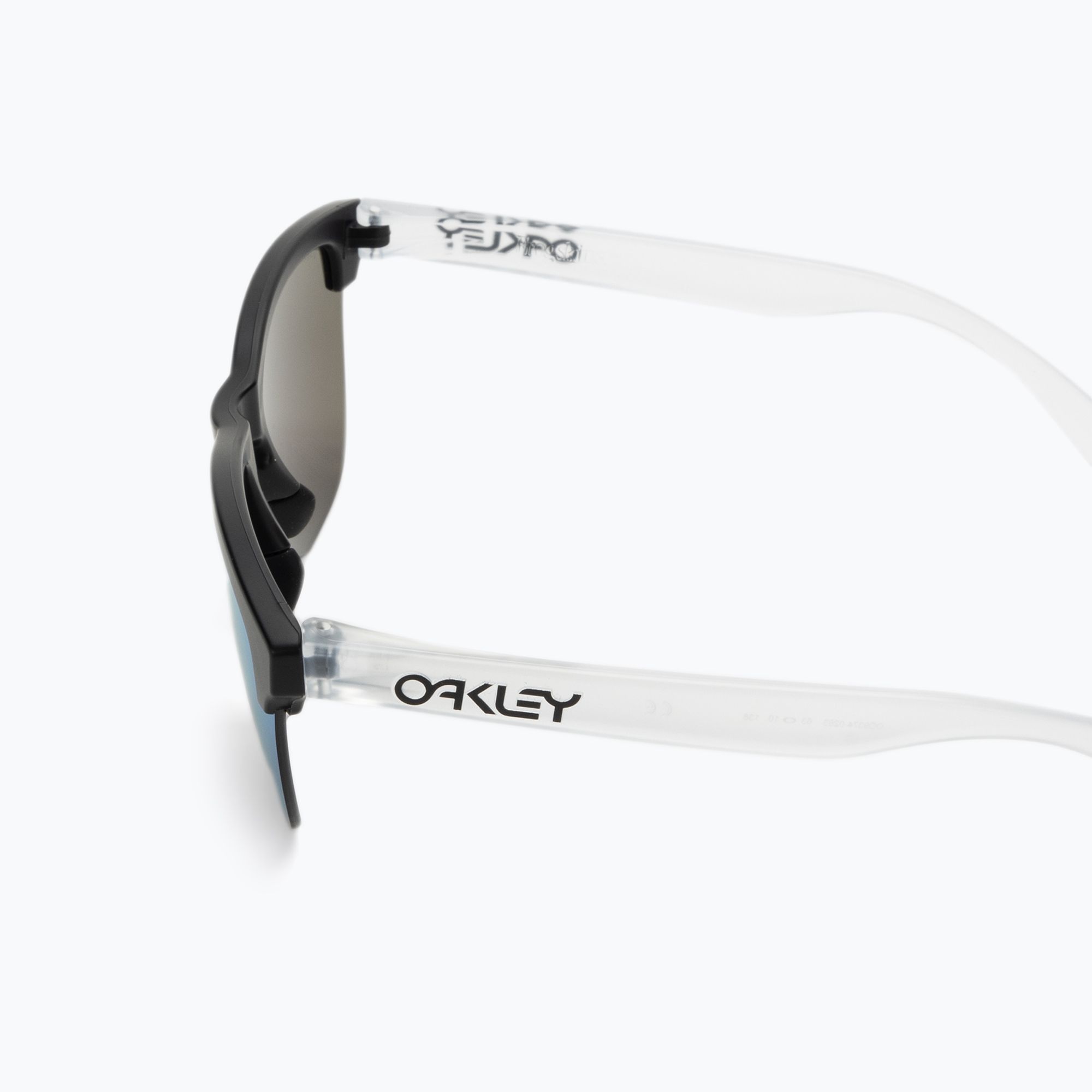 Okulary przeciwsłoneczne Oakley Frogskins Lite matte black/prizm sapphire zdjęcie nr 4