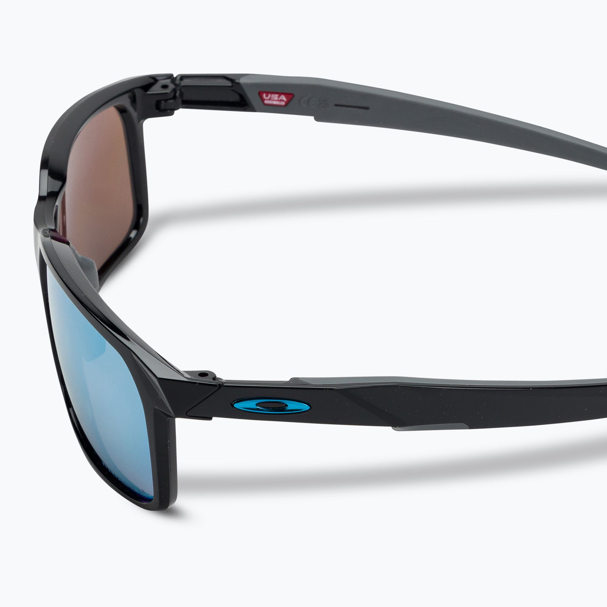 Okulary przeciwsłoneczne Oakley Portal X polished black/prizm deep water polarized zdjęcie nr 4