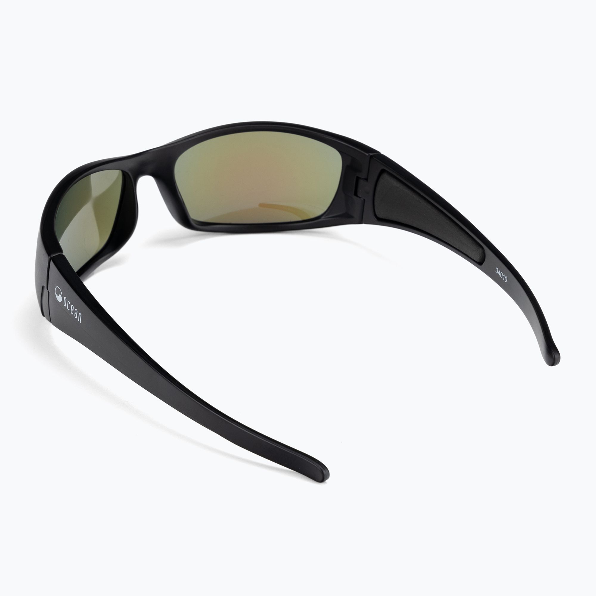 Okulary przeciwsłoneczne Ocean Sunglasses Bermuda matte black/revo blue zdjęcie nr 2