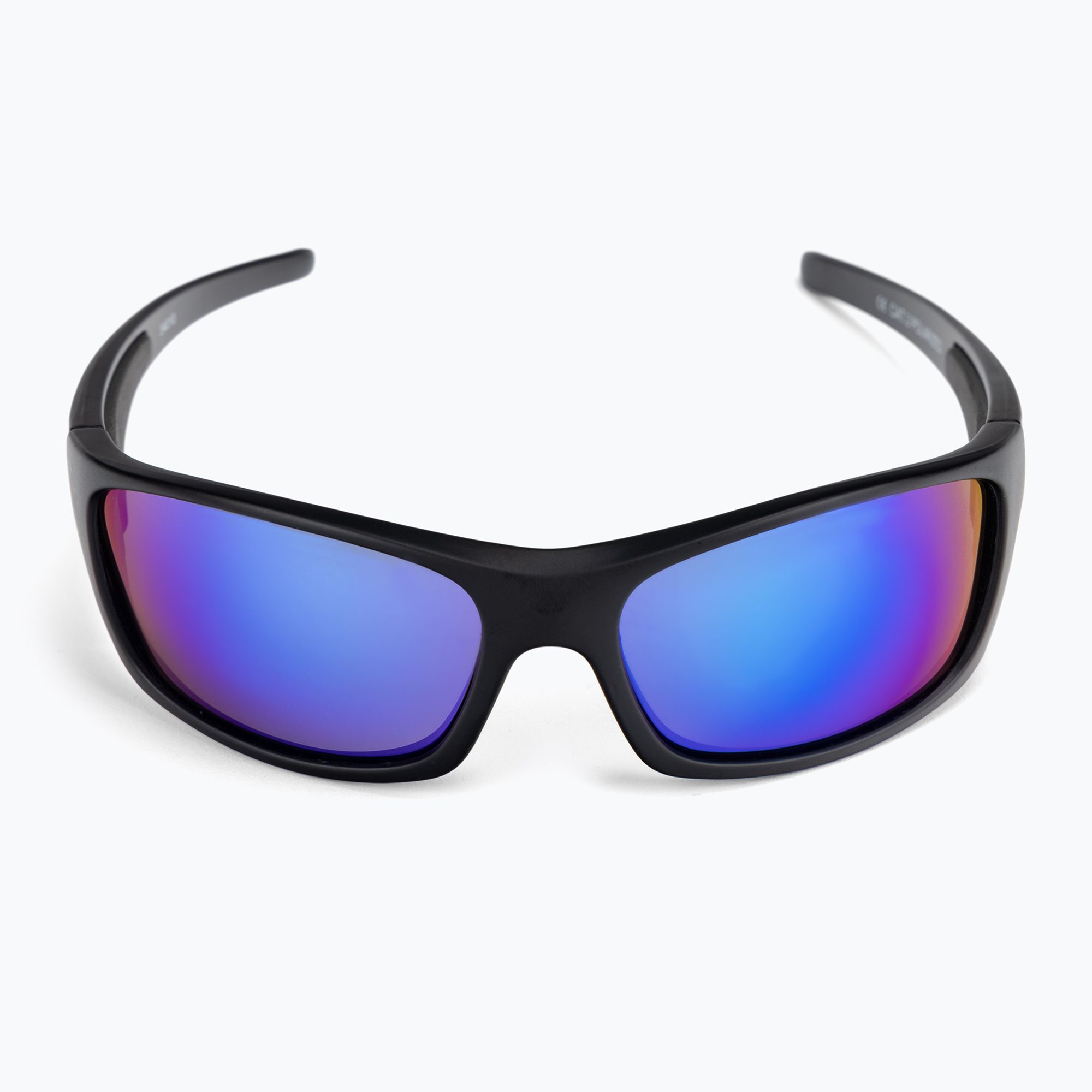 Okulary przeciwsłoneczne Ocean Sunglasses Bermuda matte black/revo blue zdjęcie nr 3