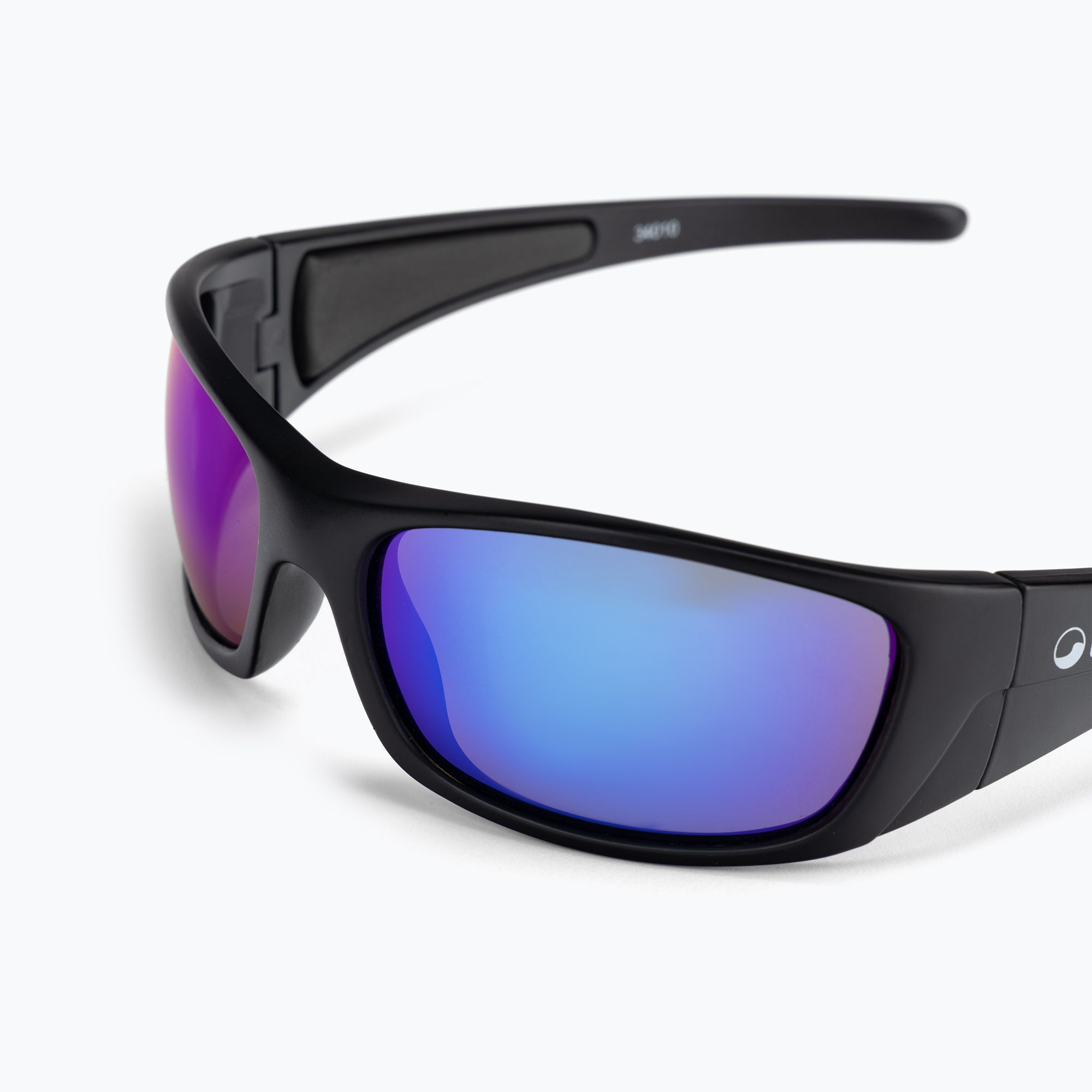 Okulary przeciwsłoneczne Ocean Sunglasses Bermuda matte black/revo blue zdjęcie nr 5