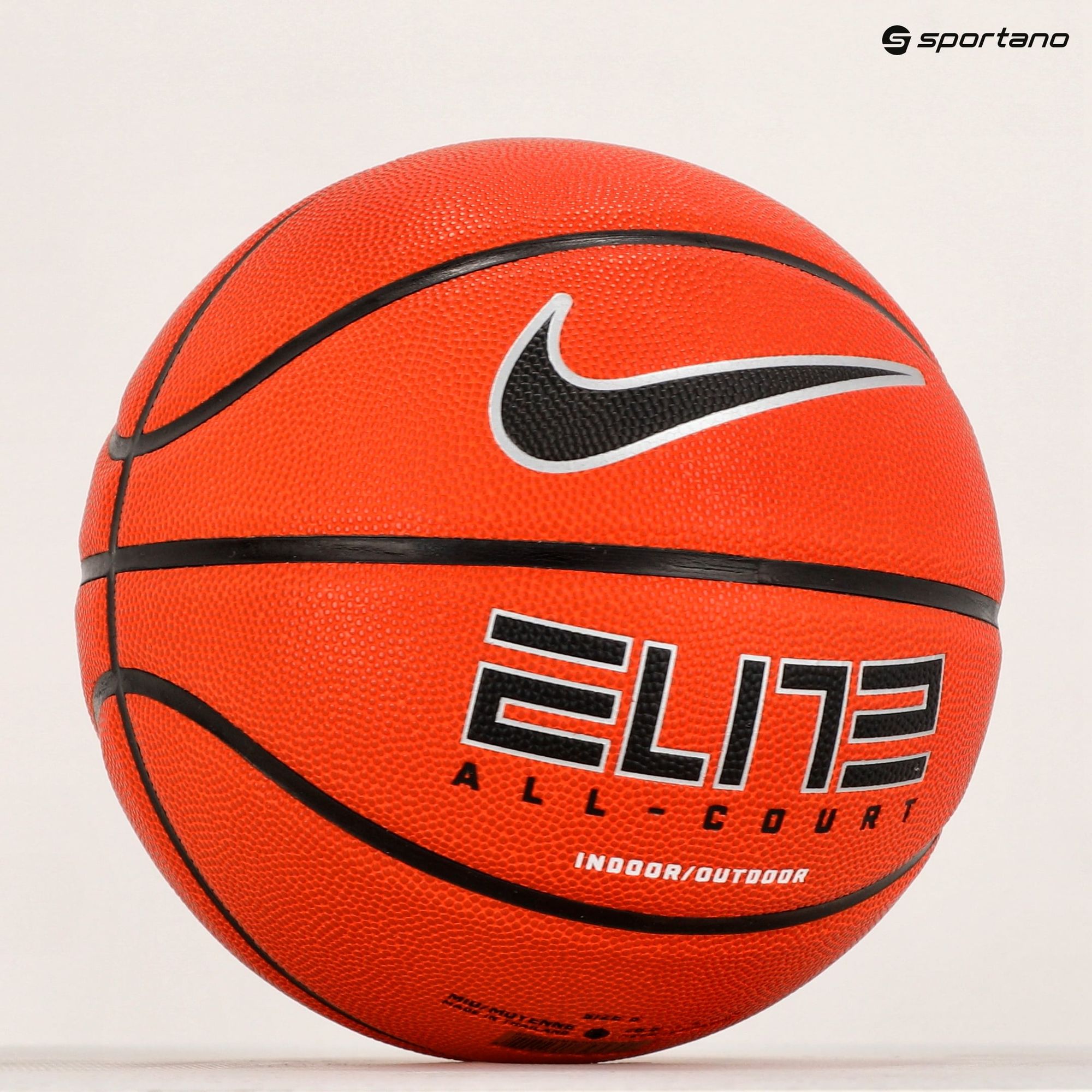 Piłka do koszykówki Nike Elite All Court 8P 2.0 Deflated amber/black/metallic silver rozmiar 6 zdjęcie nr 4