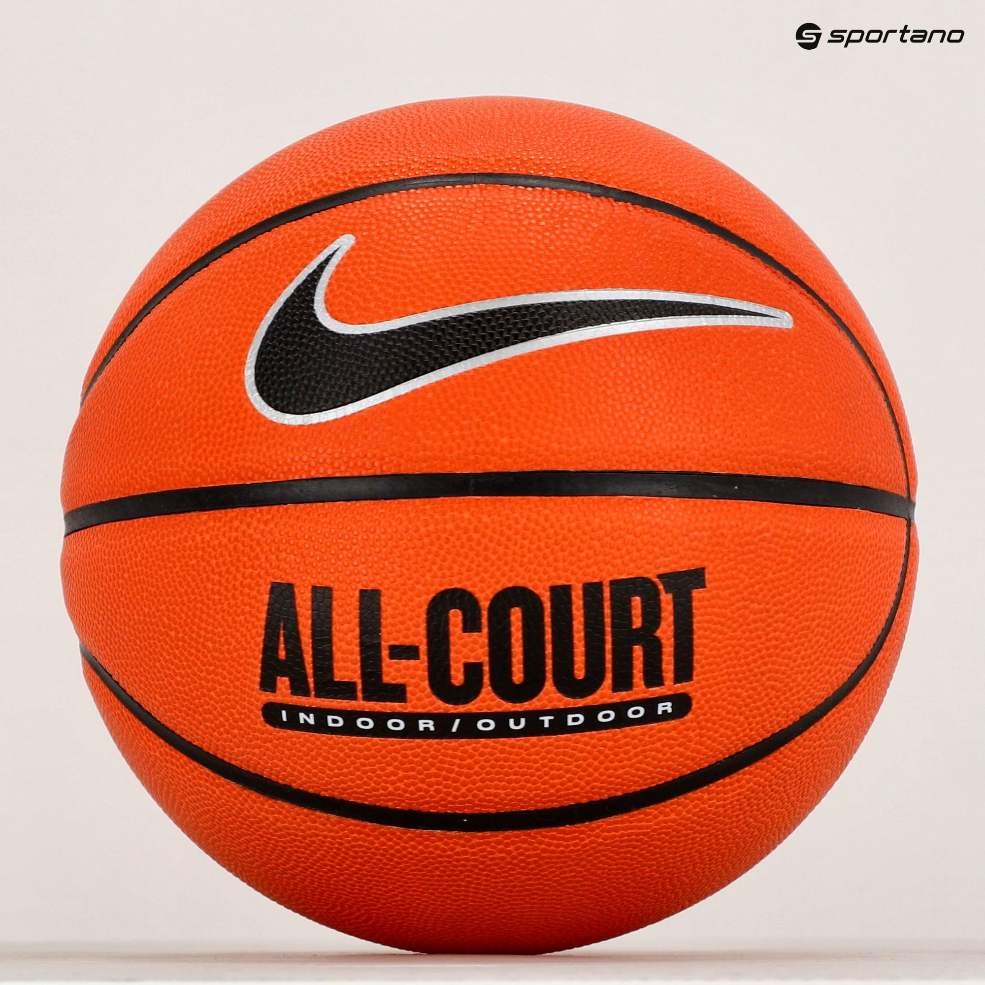 Piłka do koszykówki Nike Everyday All Court 8P Deflated amber/black/metallic silver rozmiar 7 zdjęcie nr 4
