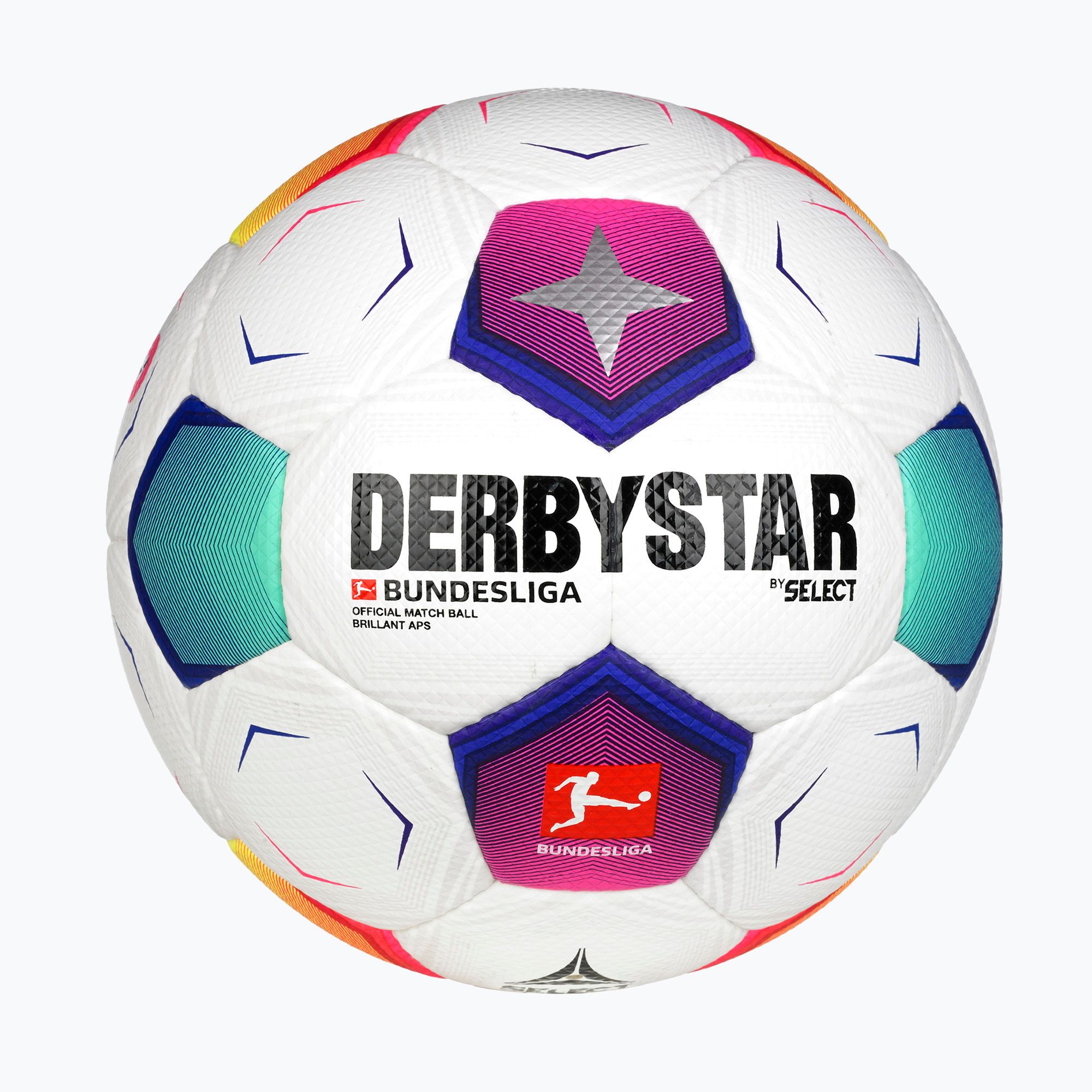 Piłka do piłki nożnej DERBYSTAR Bundesliga Brillant APS v23 multicolor rozmiar 5