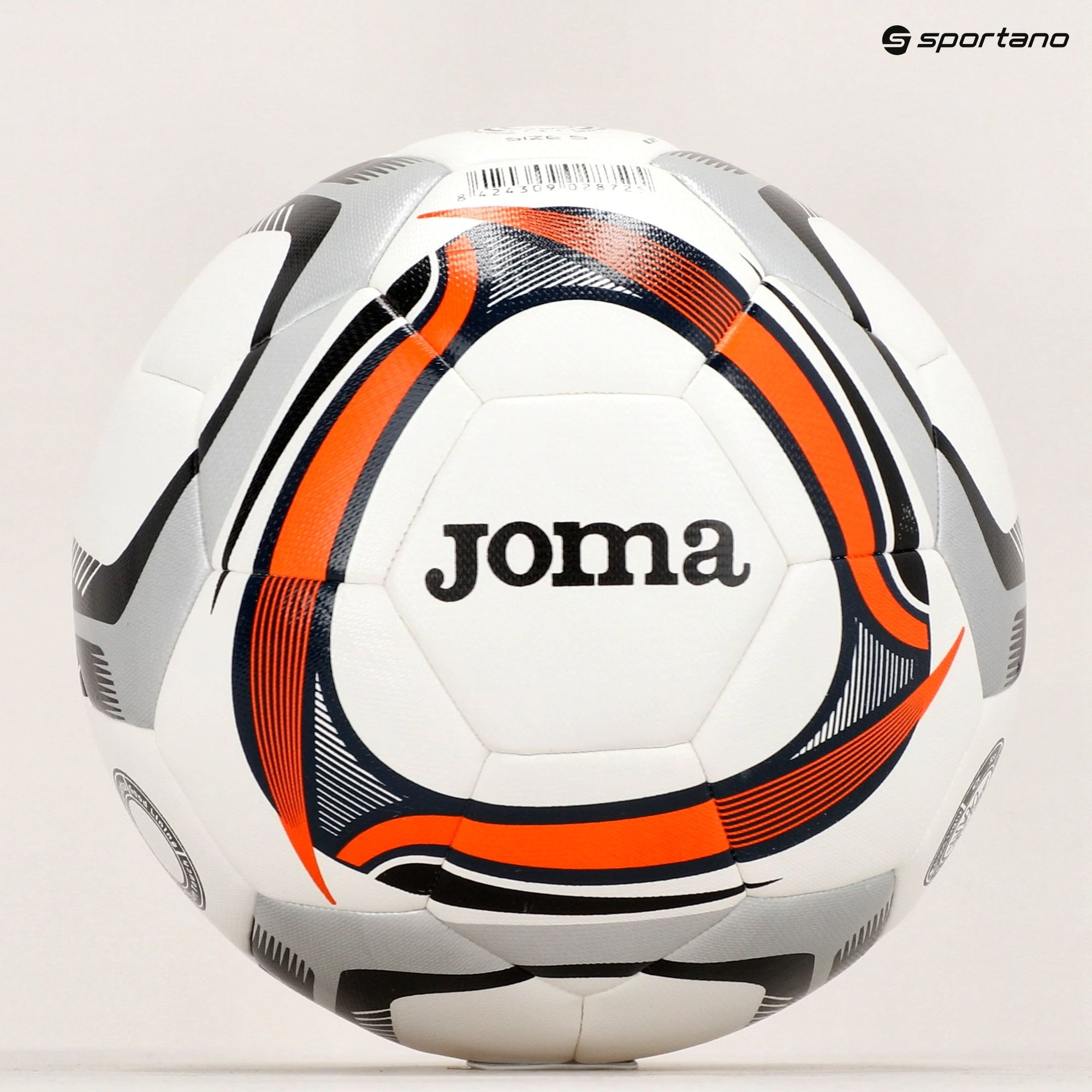 Piłka do piłki nożnej Joma Ultra-Light Hybrid white/orange rozmiar 5 zdjęcie nr 4
