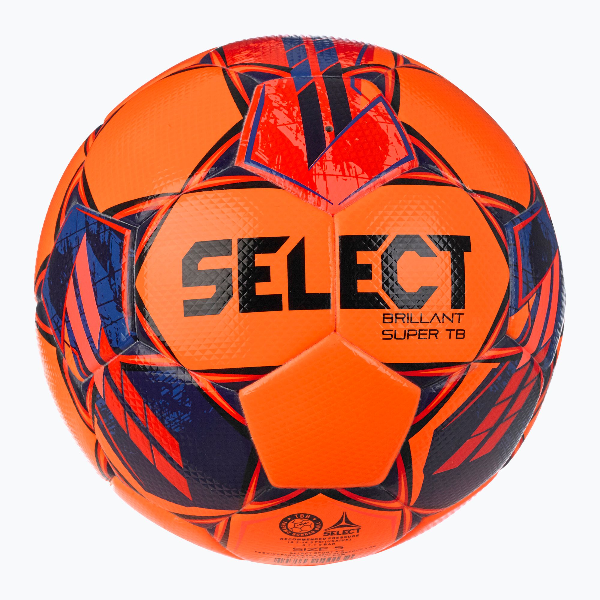 Piłka do piłki nożnej SELECT Brillant Super TB FIFA v23 orange/red 100025 rozmiar 5 zdjęcie nr 2