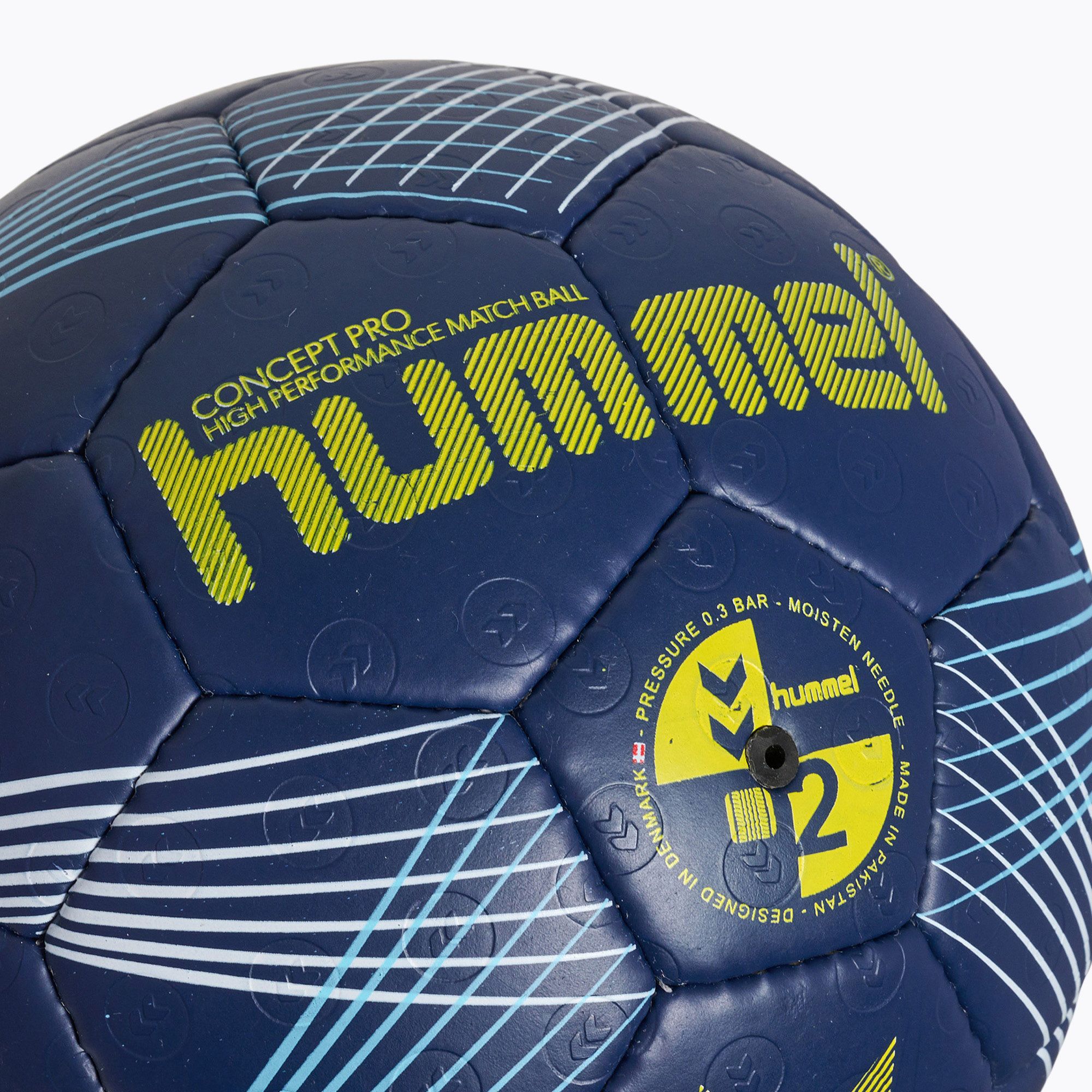 Piłka do piłki ręcznej Hummel Concept Pro HB marine/yellow rozmiar 3 zdjęcie nr 3
