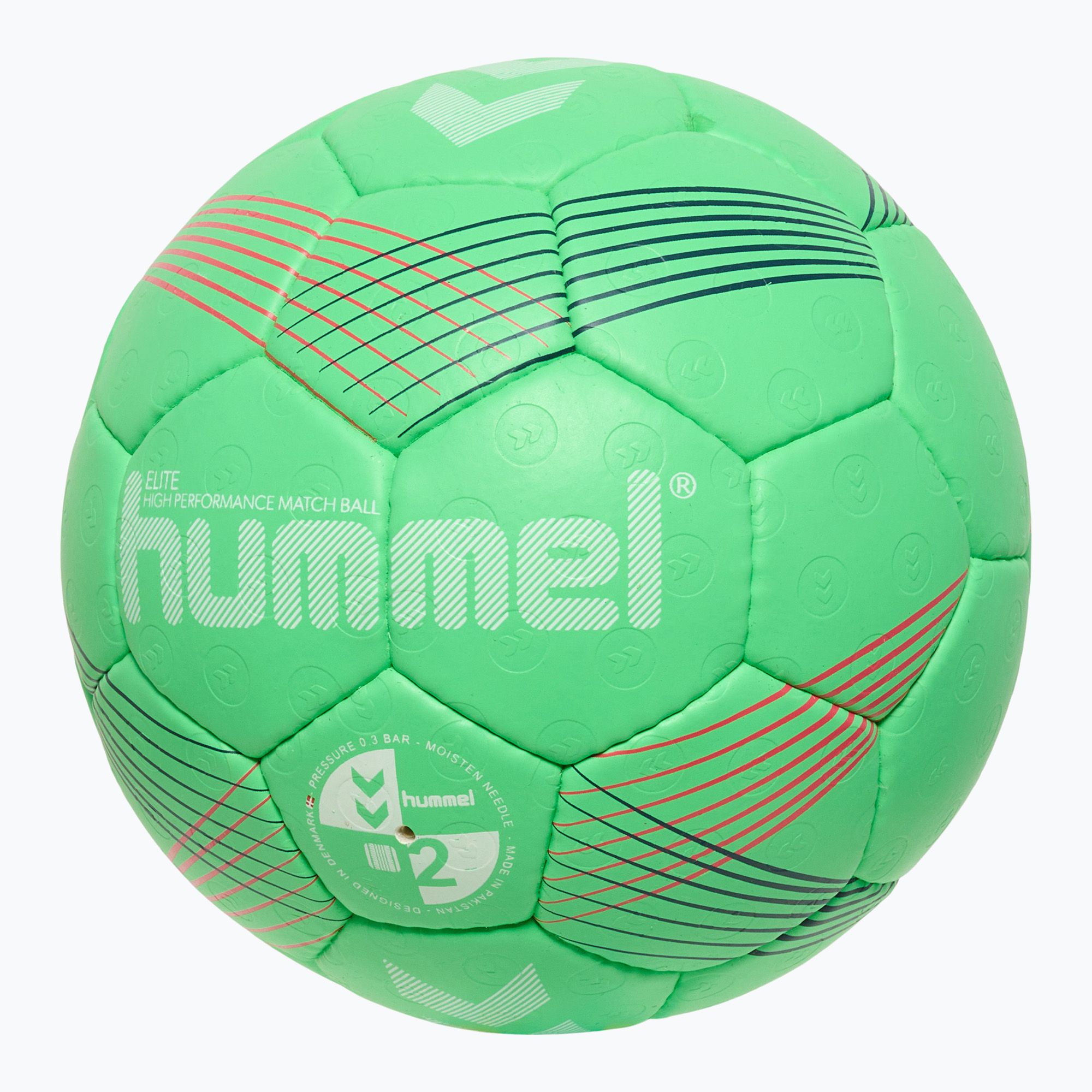Piłka do piłki ręcznej Hummel Elite HB green/white/red rozmiar 2