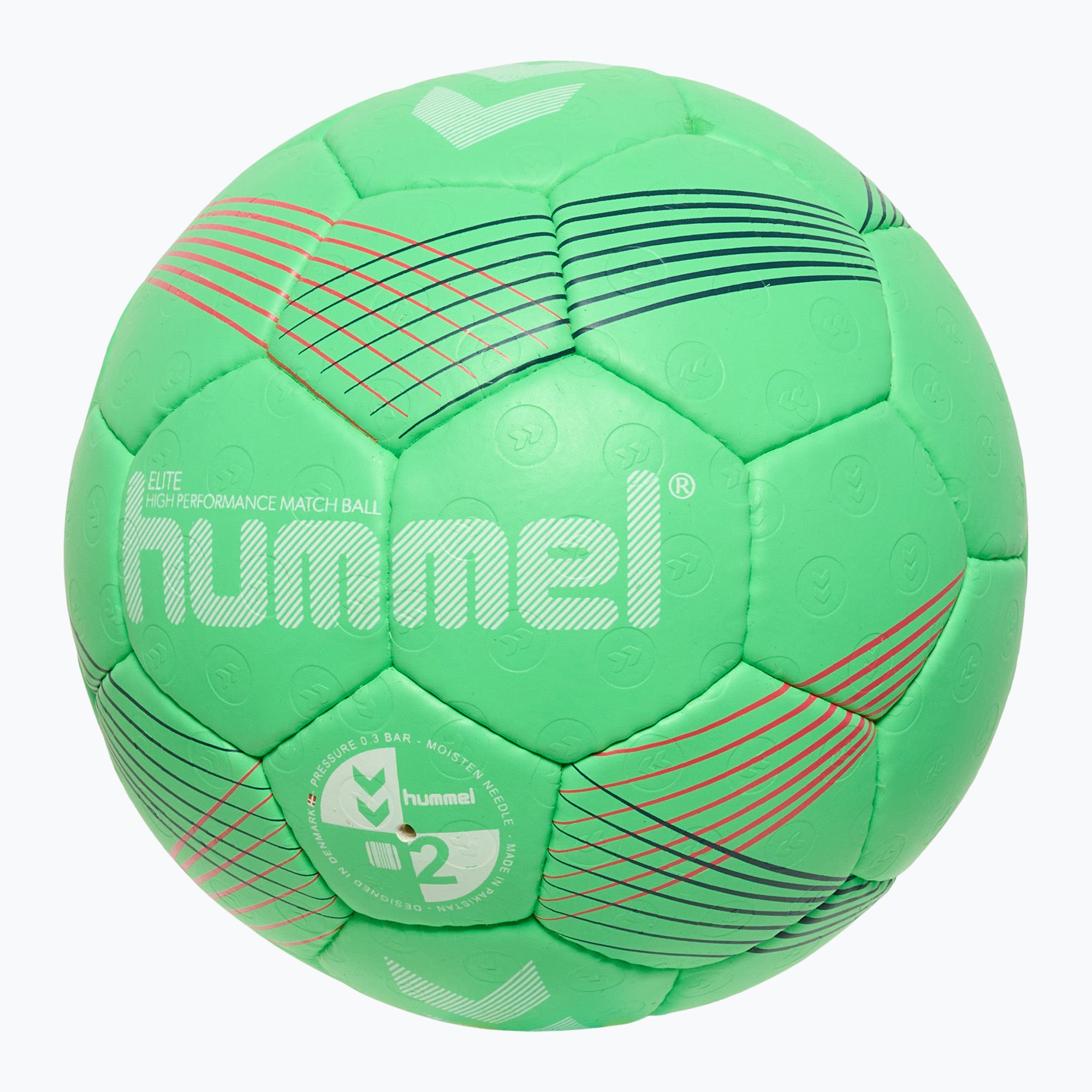 Piłka do piłki ręcznej Hummel Elite HB green/white/red rozmiar 3