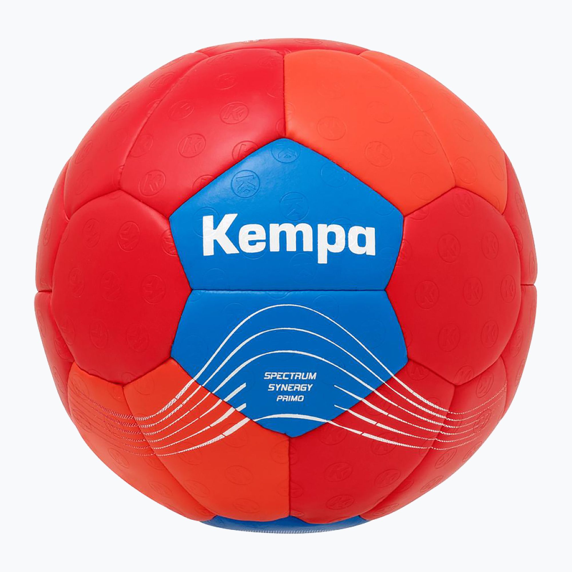 Piłka do piłki ręcznej Kempa Spectrum Synergy Primo czerwona/niebieska rozmiar 3 zdjęcie nr 4