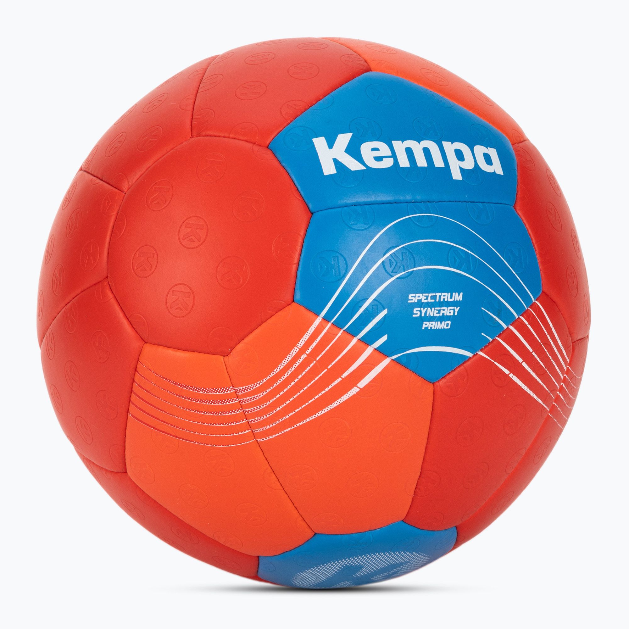 Piłka do piłki ręcznej Kempa Spectrum Synergy Primo czerwona/niebieska rozmiar 3 zdjęcie nr 2