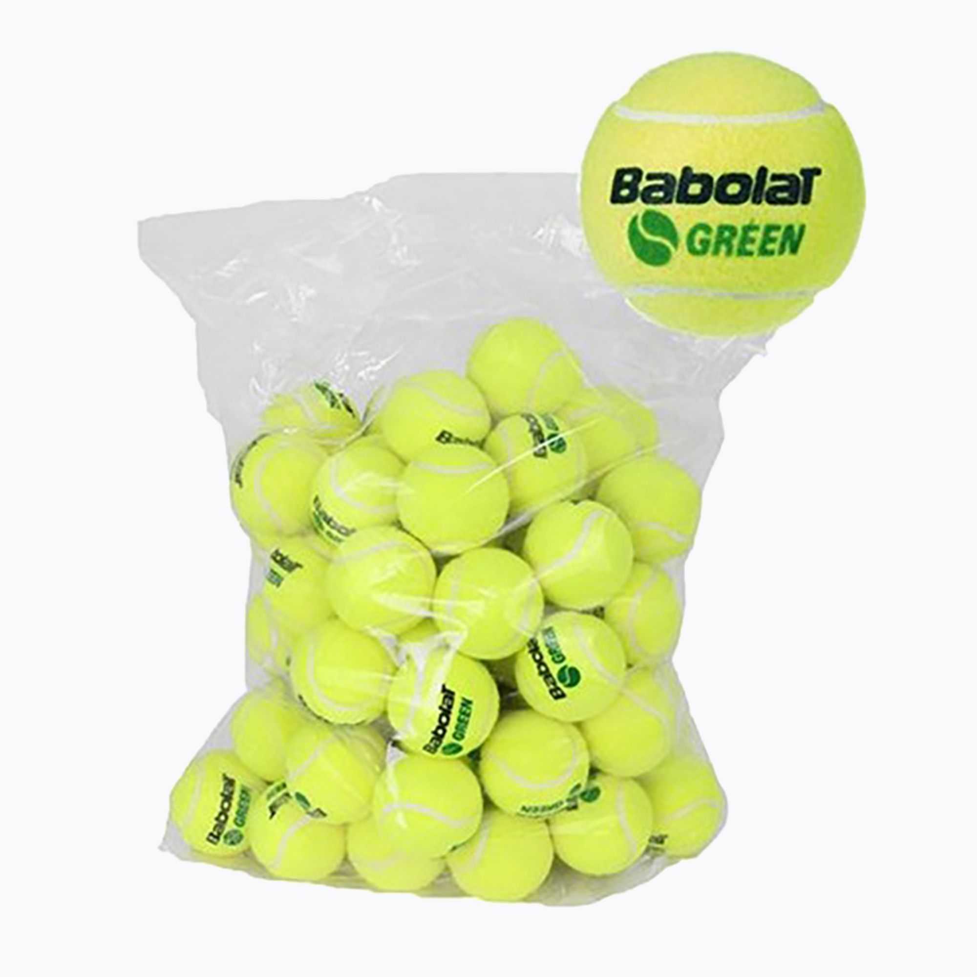Piłki tenisowe Babolat Green Bag 72 szt. yellow