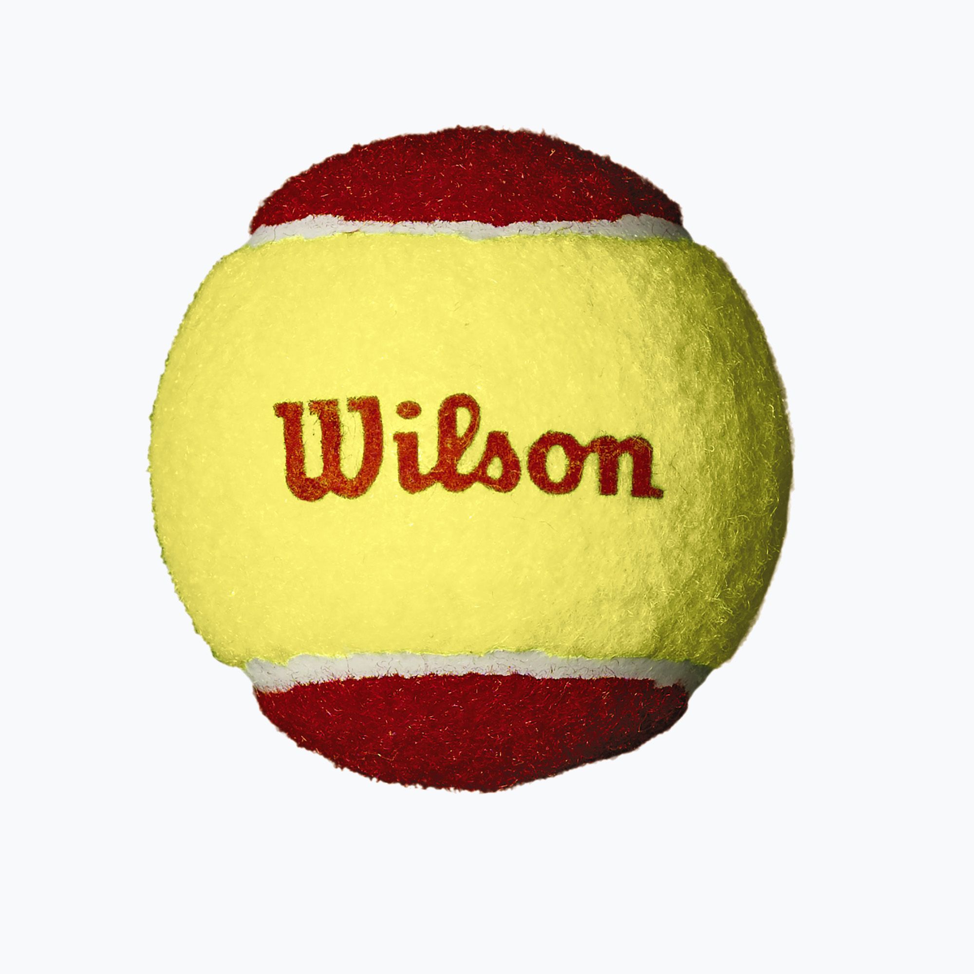 Piłki tenisowe dziecięce Wilson Starter Red Tball 36 szt. żółto-czerwone WRT13700B zdjęcie nr 2