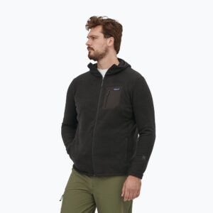Bluza trekkingowa męska Patagonia R1 Air Full-Zip black