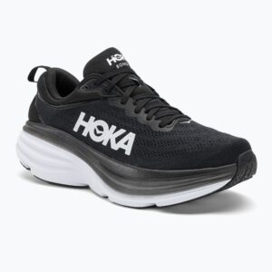Buty do biegania męskie HOKA Bondi 8 black/white