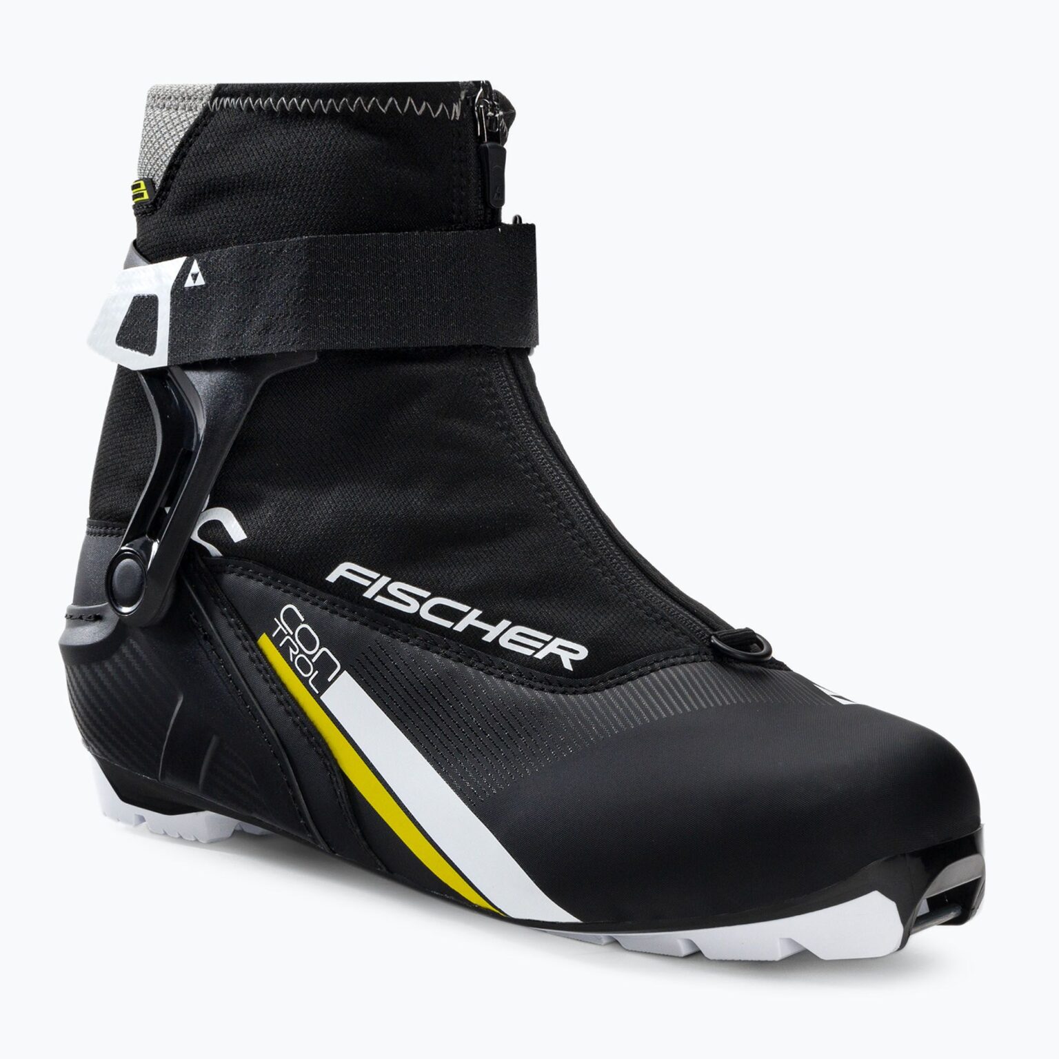 Buty do nart biegowych Fischer XC Control black/white/yellow