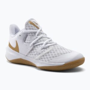 Buty do siatkówki Nike Zoom Hyperspeed Court SE white/gold