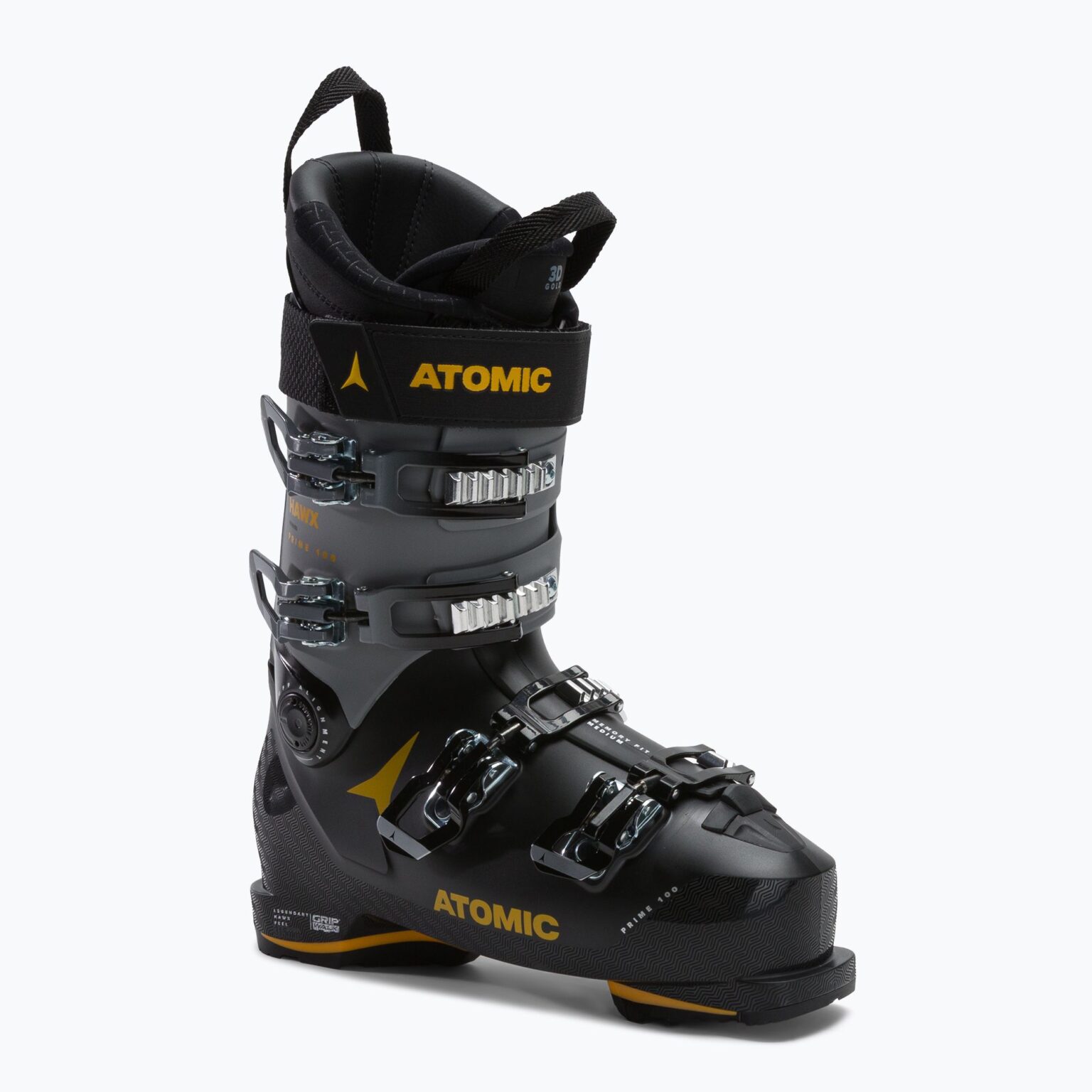 Buty narciarskie męskie Atomic Hawx Prime 100 GW black/grey/saffron
