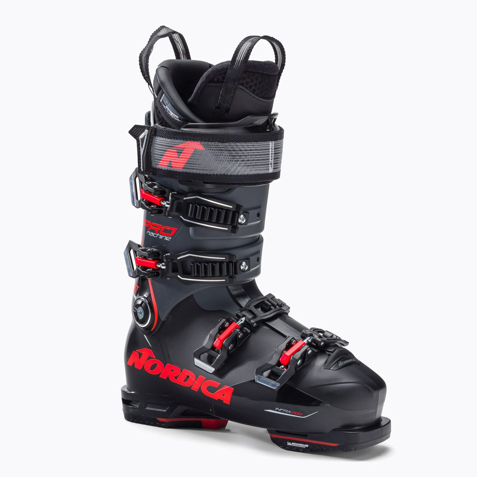 Buty narciarskie męskie Nordica Pro Machine 130 GW black/anthracite/red