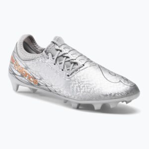Buty piłkarskie dziecięce New Balance Furon V7 Dispatch FG Jr silver