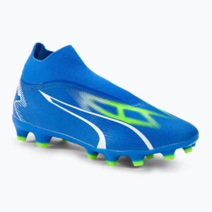 Buty piłkarskie męskie PUMA Ultra Match+ Ll FG/AG ultra blue/puma white/pro green