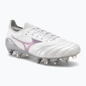 Buty piłkarskie Mizuno Morelia Neo III Elite M white/hologram/cool gray 3c