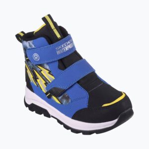 Buty trekkingowe dziecięce SKECHERS Storm Blazer Hydro Flash blue/black