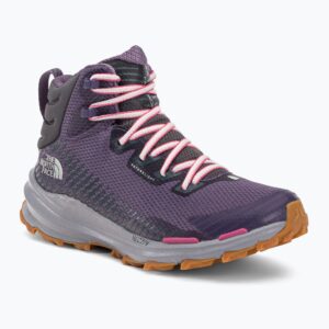 Buty turystyczne damskie The North Face Vectiv Fastpack Mid Futurelight fioletowe NF0A5JCXIG01