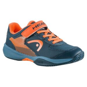 Buty tenisowe dzięcięce Head Velcro 3.0 bluestone/orange 31
