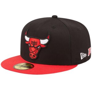 Czapka z daszkiem męska New Era Team City Patch 59F Chicago Bulls Cap
