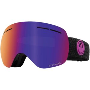 Gogle narciarskie Dragon X1S Snow Purple Ion + Amber