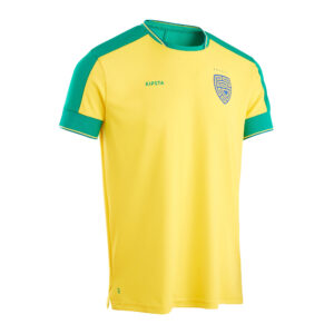 Koszulka do piłki nożnej Kipsta FF500 w kolorach Brazylii 2022
