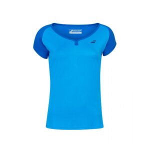 Koszulka tenisowa damska Babolat Play Cap Sleeve Top blue aster XS