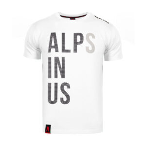 Koszulka trekkingowa męska Alpinus Alps In Us biała