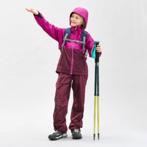 Spodnie turystyczne wierzchnie - MH500 - dla dzieci 7-15 lat