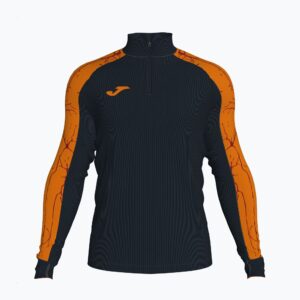 Bluza do biegania męska Joma Elite IX black/orange