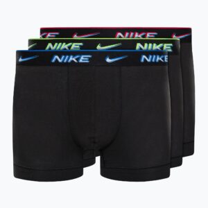 Bokserki męskie Nike Everyday Cotton Stretch Trunk 3 pary black/transparency wb