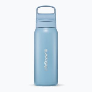 Butelka turystyczna Lifestraw Go 2.0 Steel z filtrem 700 ml icelandic blue
