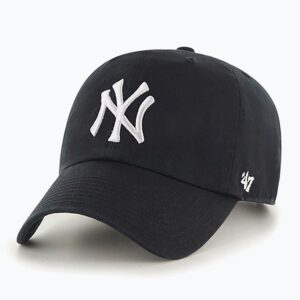 Czapka z daszkiem 47 Brand MLB New York Yankees CLEAN UP black