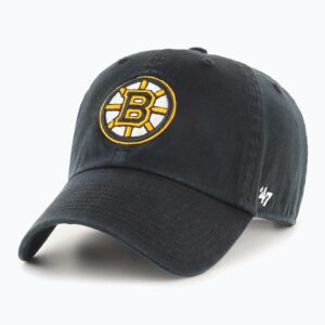 Czapka z daszkiem 47 Brand NHL Boston Bruins CLEAN UP black