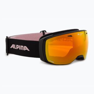 Gogle narciarskie Alpina Estetica Q-Lite black/rose matt/rainbow sph