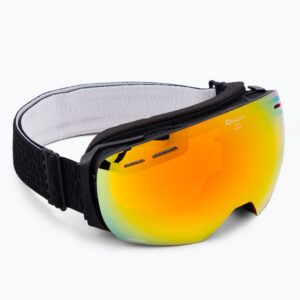 Gogle narciarskie Alpina Granby Q-Lite black matt/red sph