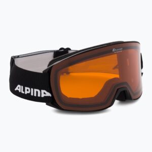 Gogle narciarskie Alpina Nakiska black matt/orange