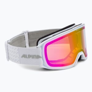Gogle narciarskie Alpina Nakiska Q-Lite white matt/pink